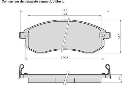 Pastilhas de Freio