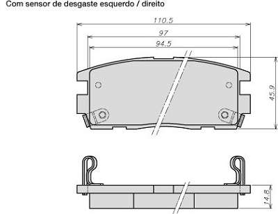 Pastilhas de Freio