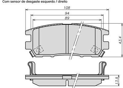 Pastilhas de Freio