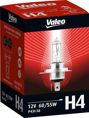 LÂMPADA 12V - H4 - PLUS +50%